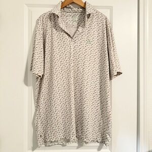 Rhoback Fishing Tackle Print Performance Polo